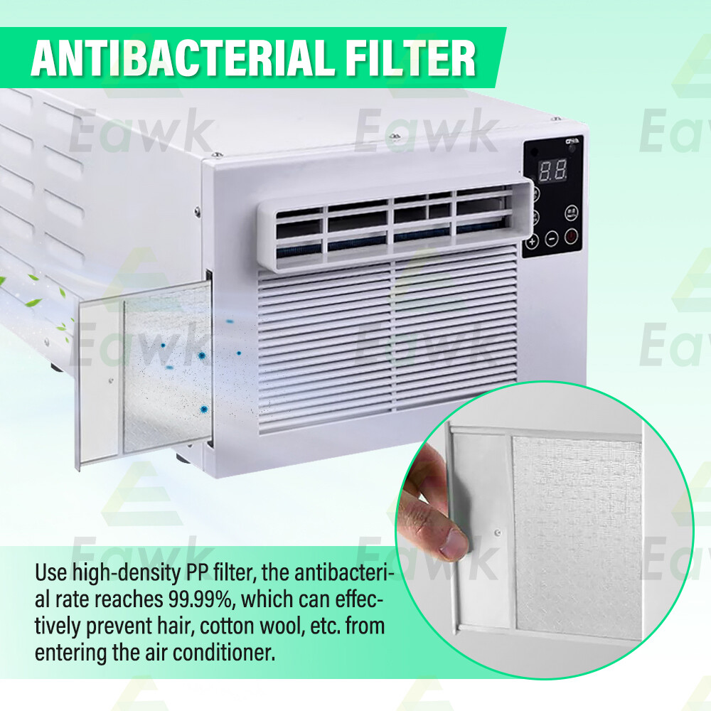 Mobile Small Air Conditioner Refrigerator Desktop With Remote Control 1876BTU