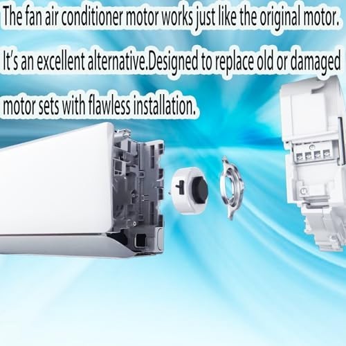 Air Conditioner Replacement Motor 20W DC280V Brushless Fan 1300RPM CCW For Mini