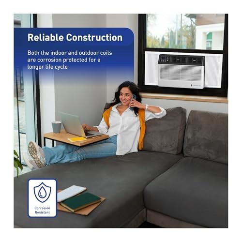 Friedrich CCW06B10C 6000 BTU Window Air Conditioner Wi-Fi Remote White