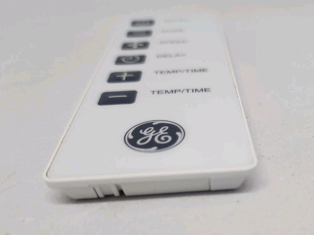 GE Window Air Conditioner Remote Control White Braille Text Original GE Remote