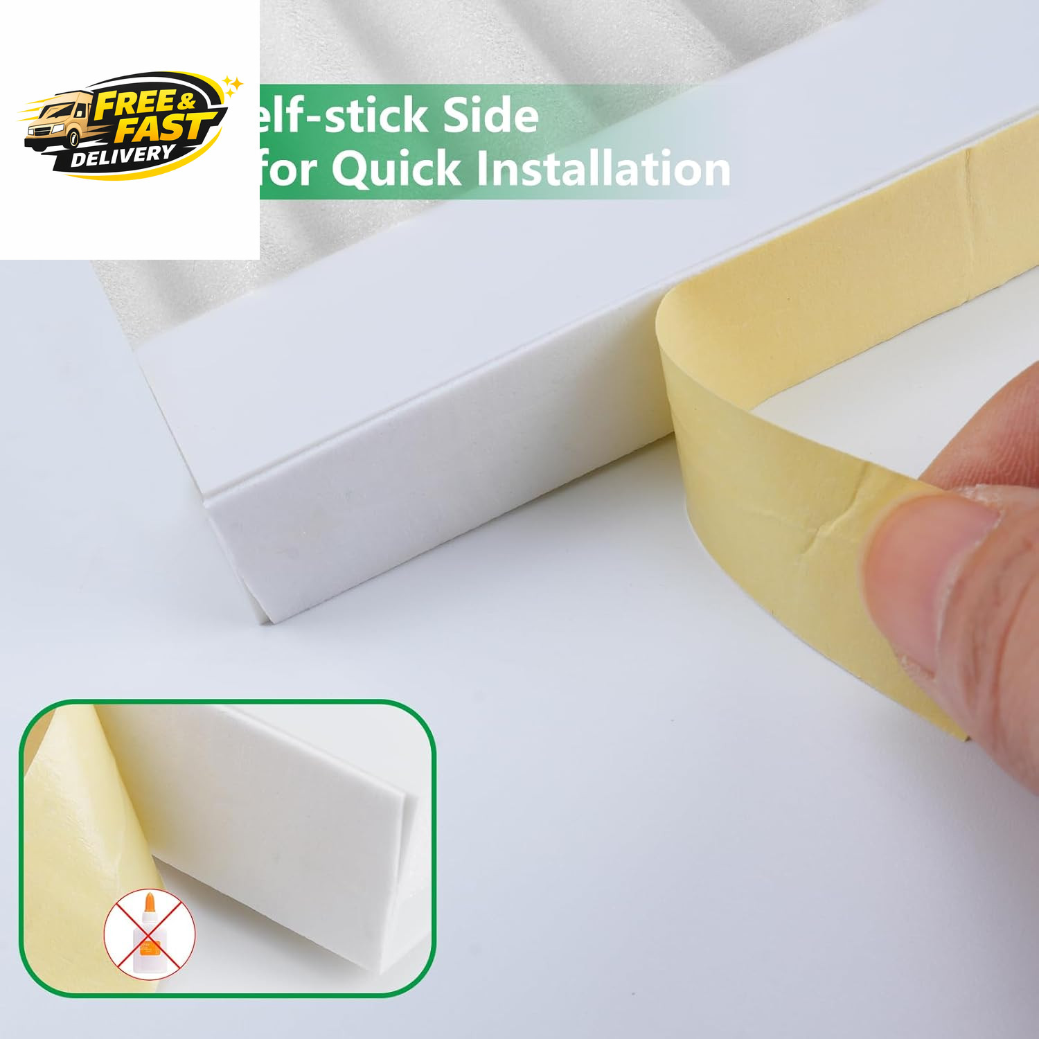 Window AC Insulated Foam Panels, Full Surround Seal Panels for Summer Cooling &