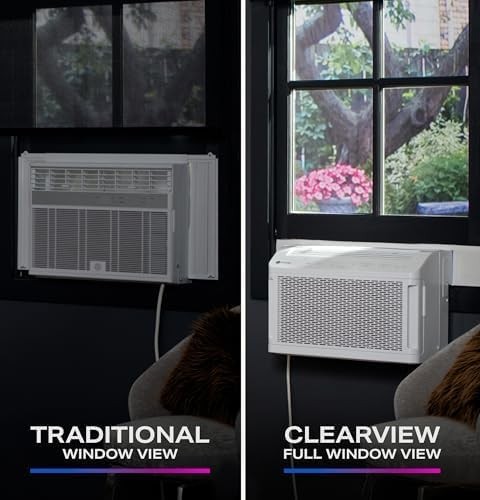 GE Profile ClearView 6,100 BTU Smart Ultra Quiet Window Air Conditioner