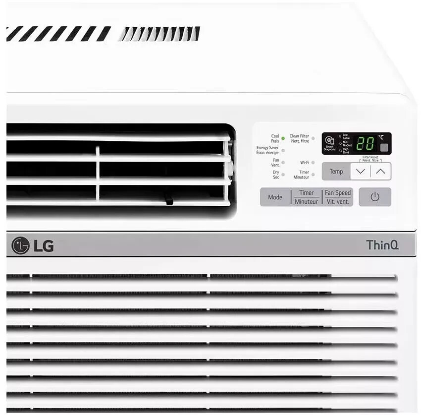 LG 12000 BTU 550 sq. ft. Smart Wi-Fi Enabled Window Air Conditioner