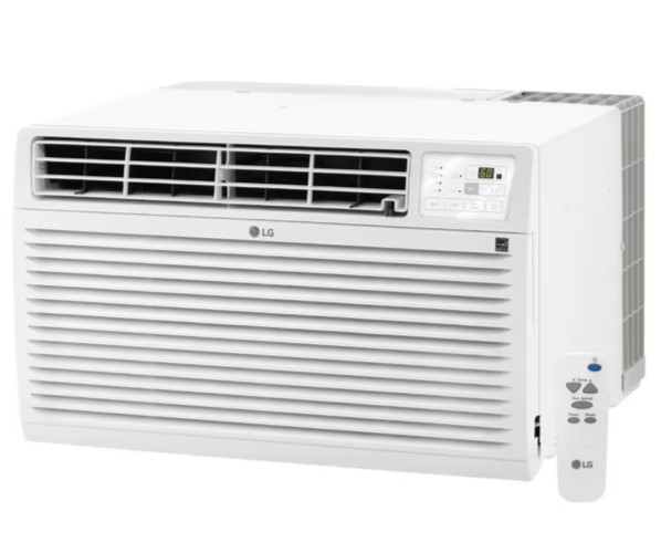 LG 8,000 BTU 350 Sq Ft Through-the-Wall Smart Air Conditioner