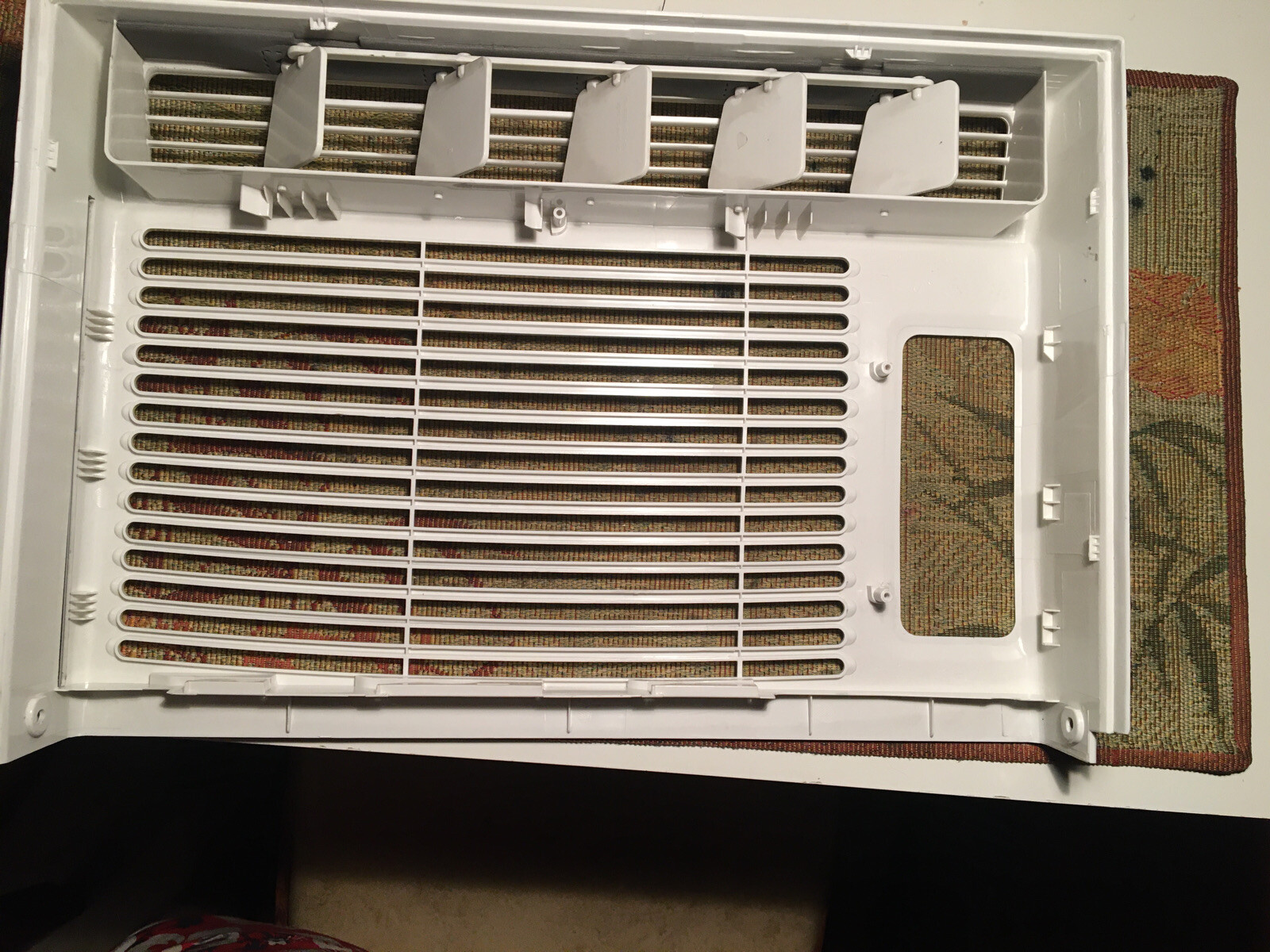 RCA ac model: RACM5005/Midea ac model : MWA05M1BWT Front Panel Frame 16.18×11.25