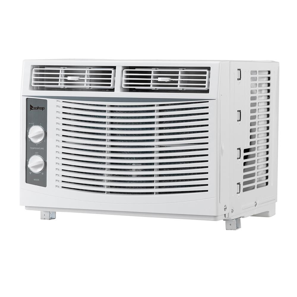 Zokop 5000- 15000 BTU Window Air Conditioner AC Knob/Remote Control Indoor Room