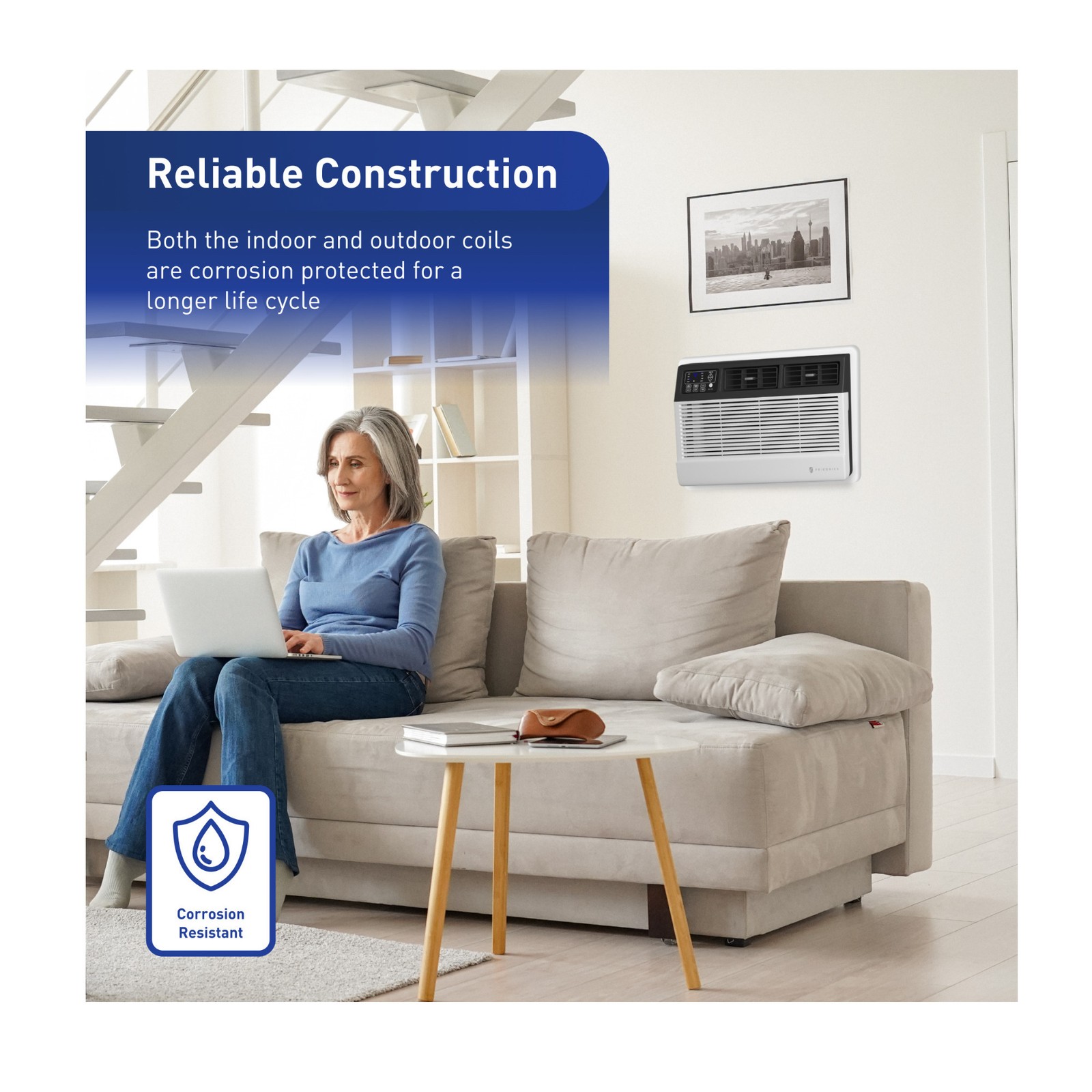 Friedrich Uni-Fit 12000 BTU Smart Through the Wall Air Conditioner 230 Volts