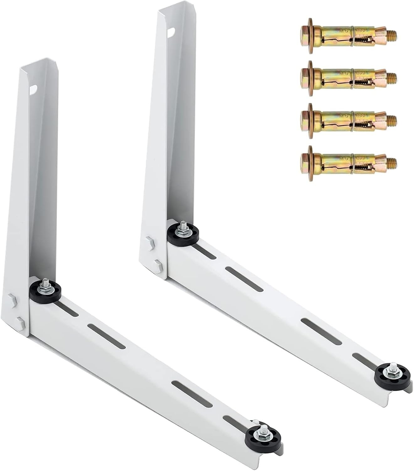 AC Mounting Bracket with Vibration Absorbers for Mini Splits 7000-15000 BTU