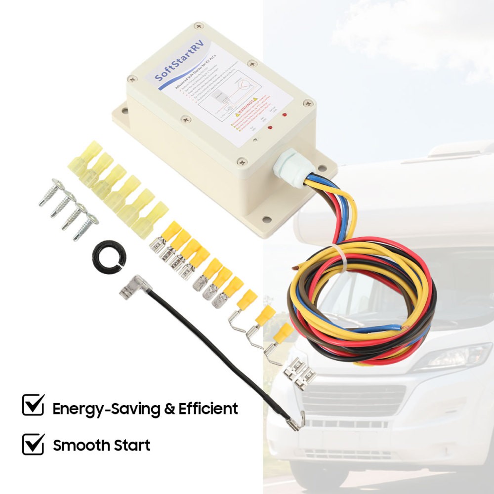 240V 08A-20A AC Soft Start Kit for Home Air Conditioner For RV SSRV3TDC