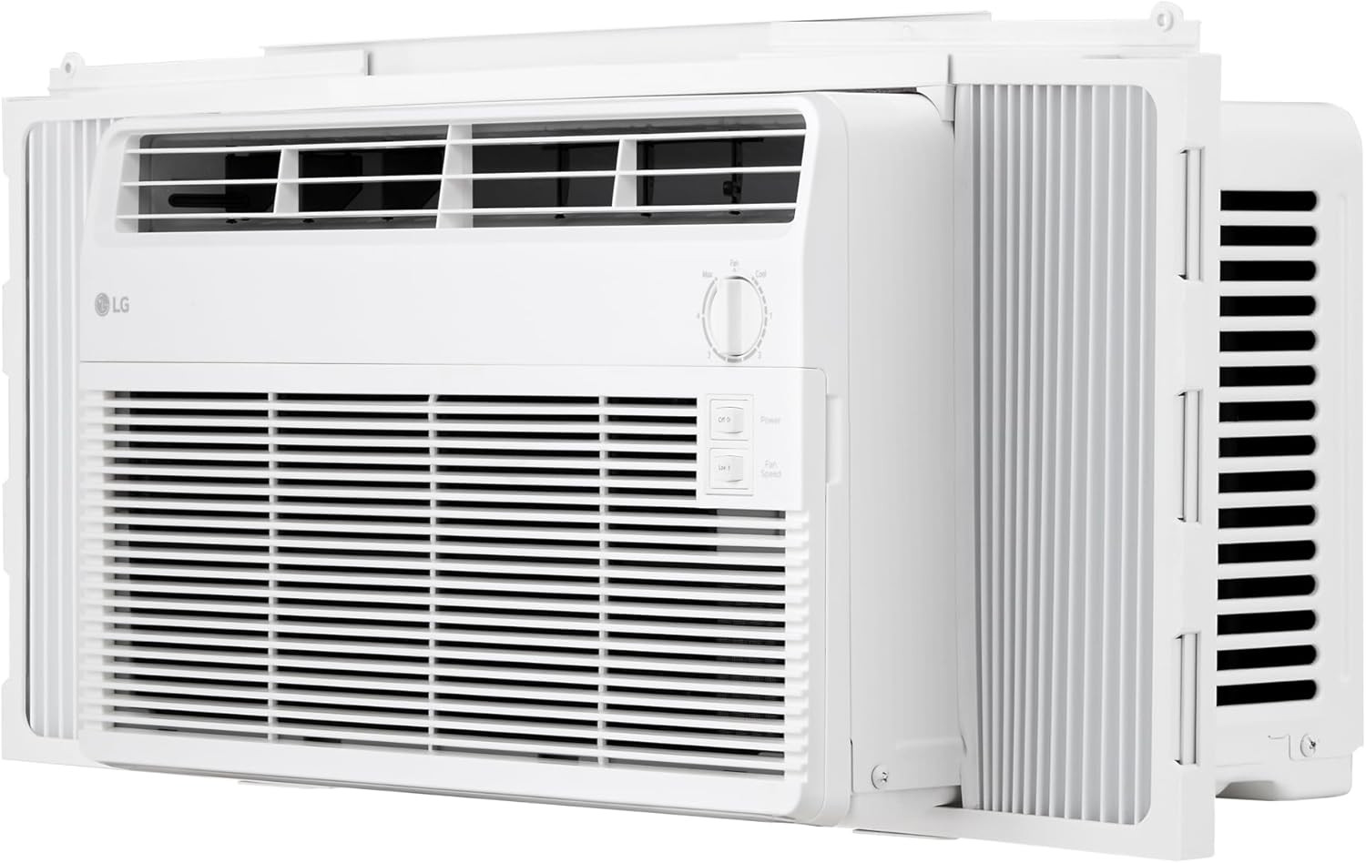 LG 5000 BTU Window Air Conditioner [2024 New] Easy Mechanical Control Ultra-Quie