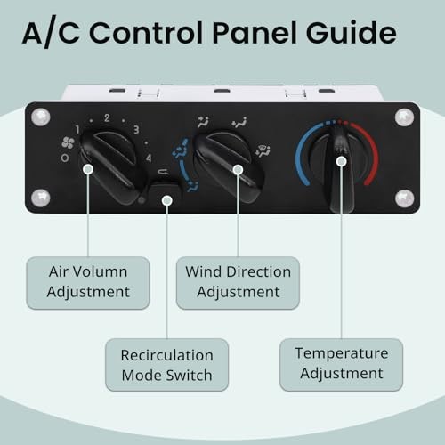 Climate Control Module 599-008, HVAC A/C Control Panel Compatible for