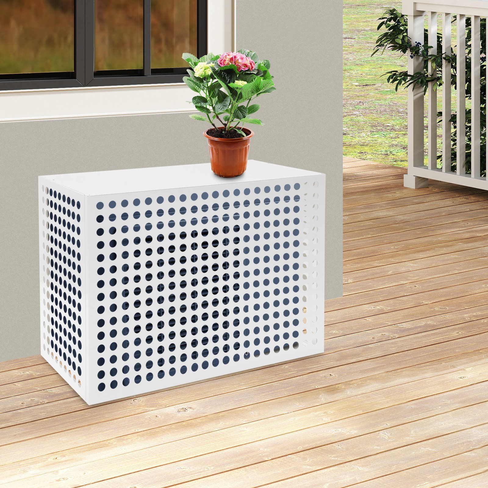 Privacy Fence Cover for A/C Conditioning Unit Air Conditioner Fence HOT SALE