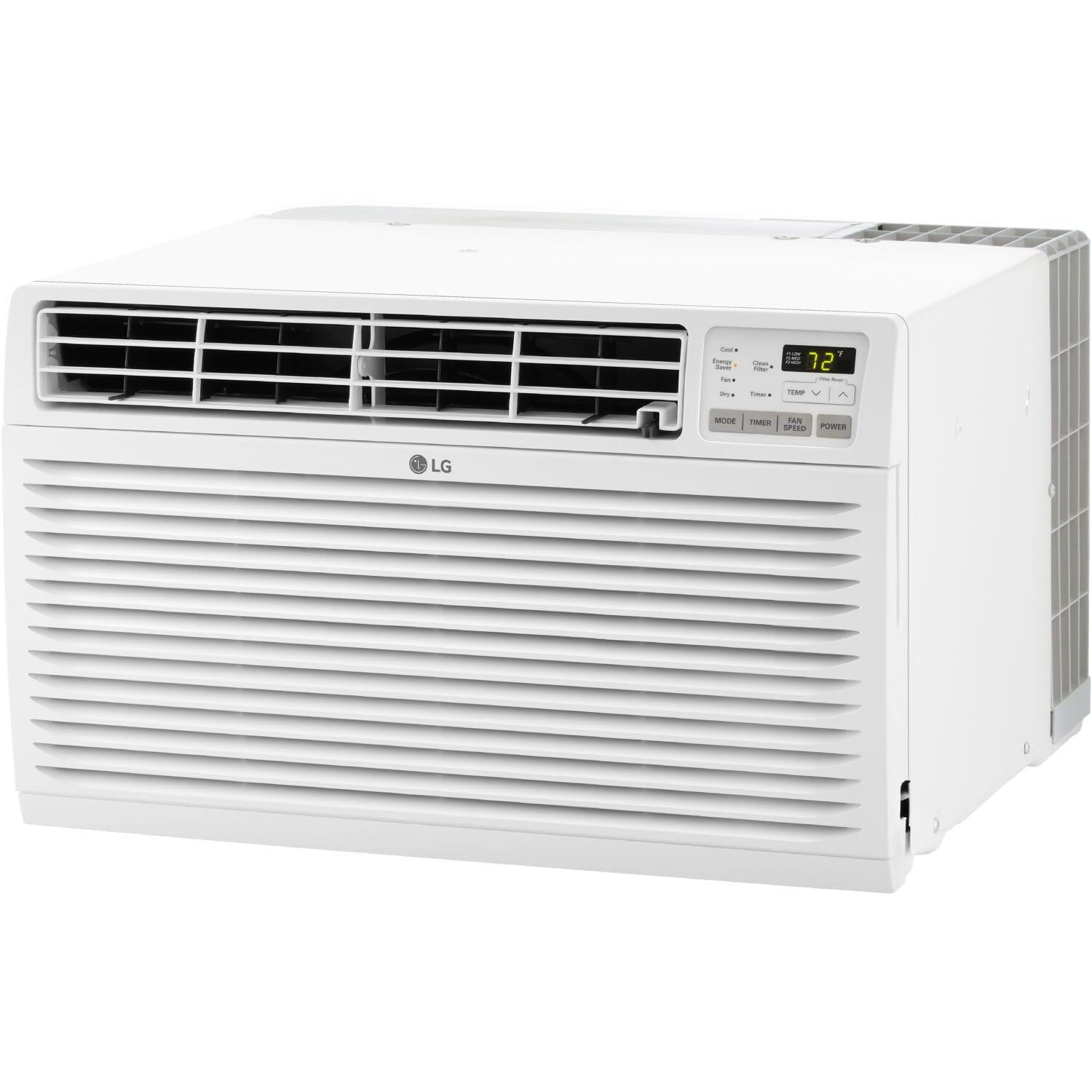 WHITE – LG 11,800 BTU 115V Through the Wall Air Conditioner, LT12124CNR