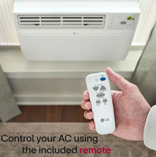 LG 12,000 BTU SMART WI-FI ENABLED WINDOW AIR CONDITIONER COOLS UP TO 550 SQ. FT