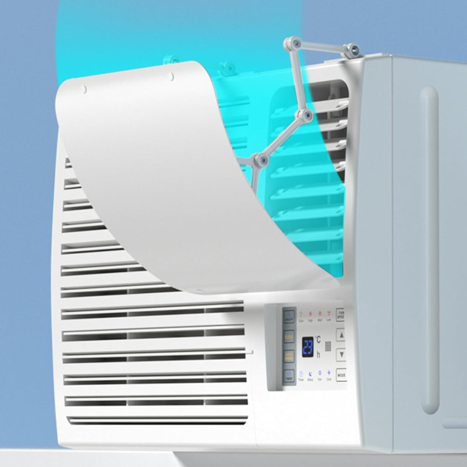 Window Air Conditioners Windshield Universal,Adjustable Angle Air Conditioner…