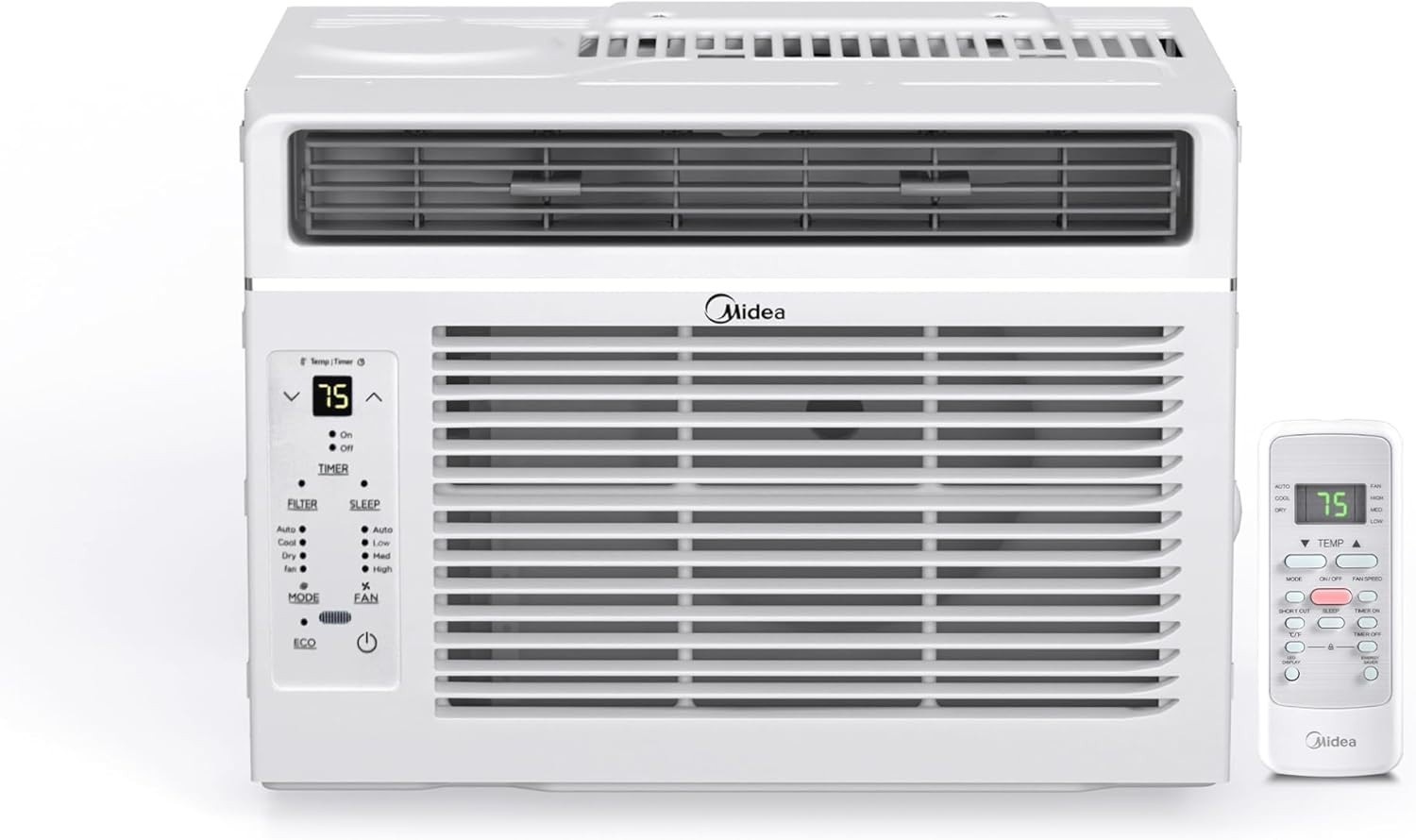 6,000 BTU Window Air Conditioner, 3-in-1 Cool/Fan/Dehumidifier Window AC Unit…