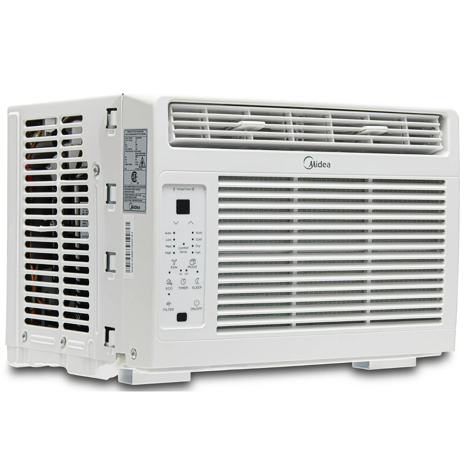 Midea 5,000 BTU Window Air Conditioner, 150 Sq. Ft., White, New