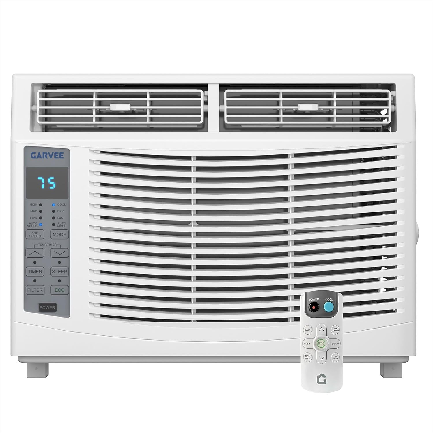 5000 BTU Window Air Conditioner, Cools up to 150 Sq.Ft., 24H Timer, Sleep Mode,