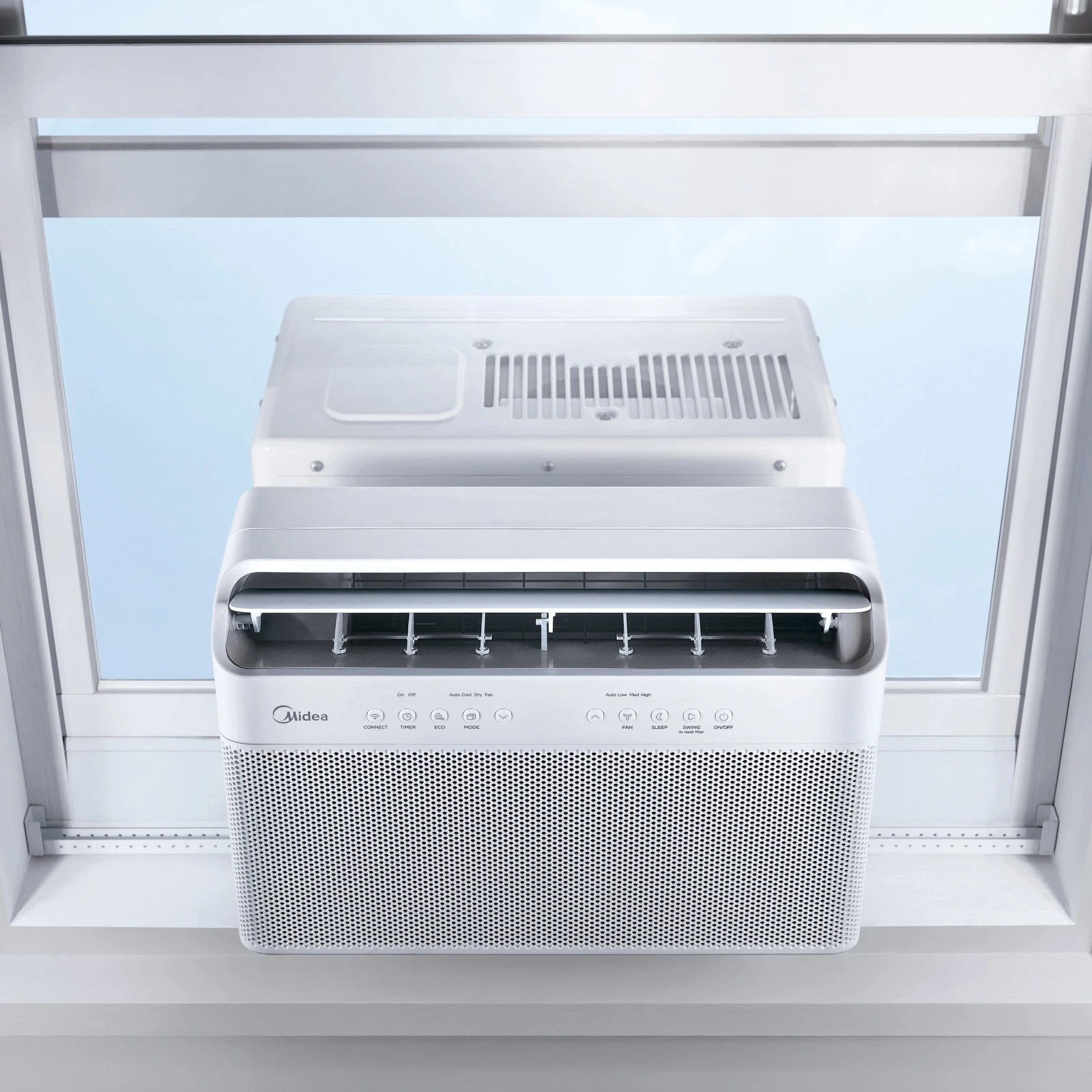 Midea 12,000 BTU Smart Inverter Window Air Conditioner with Mshield