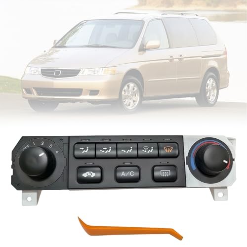 79600-S84-A01ZA A/C Heater Climate Control Panel Compatible with 1998 Black