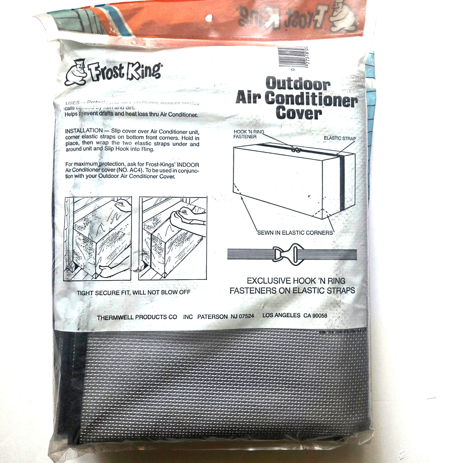 Frost King Gray AC5 Outside Window Air Conditioner Cover 20″x28″x30″ Lot of 2