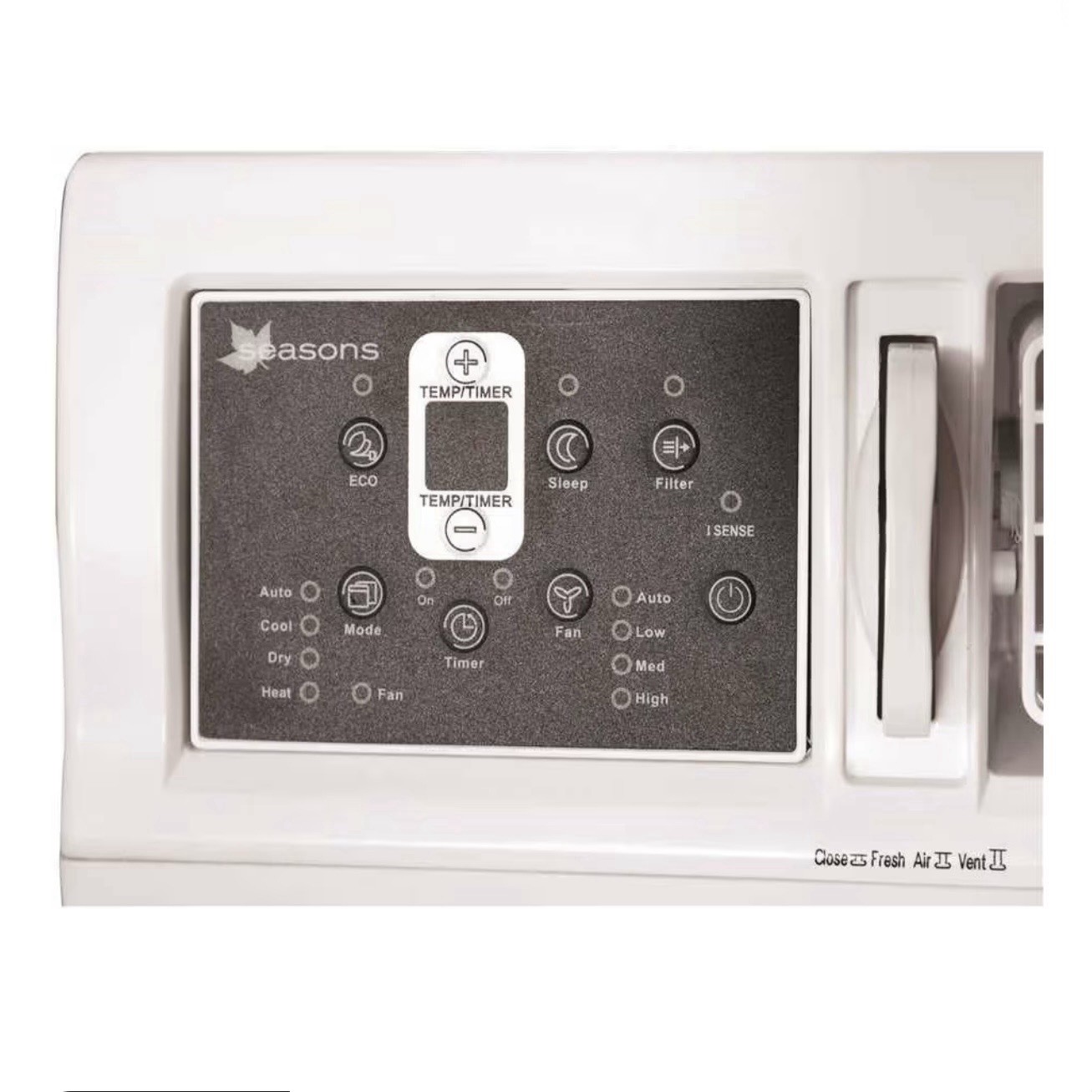 Seasons 12,000 BTU 230/208-Volt Window Air Conditioner with Heat for 550 sq ft