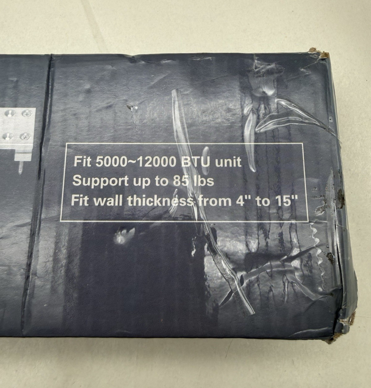 Window Air Conditioner Bracket Up to 85 lbs Designed to Fit 5,000 to 12,000 read