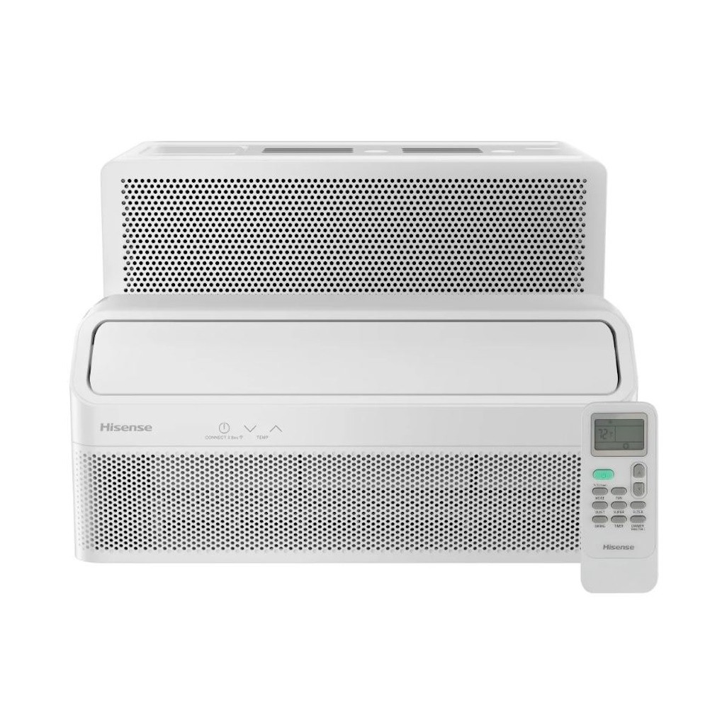 Hisense UltraSlim 12,000 BTU Smart Inverter Window Air Conditioner, Eco-Friendly