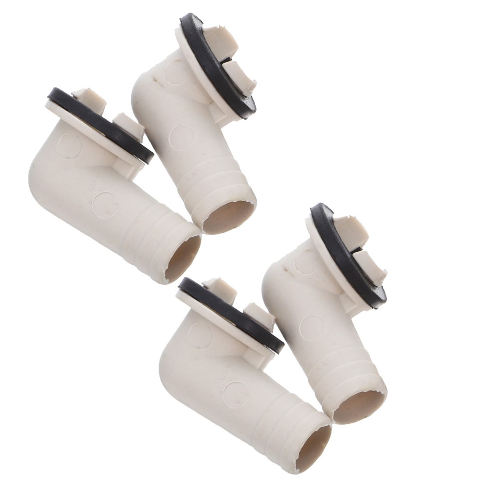 4 Pcs Air Conditioner Drain Connector Water Pipe Ac Adapter Connecting Tube