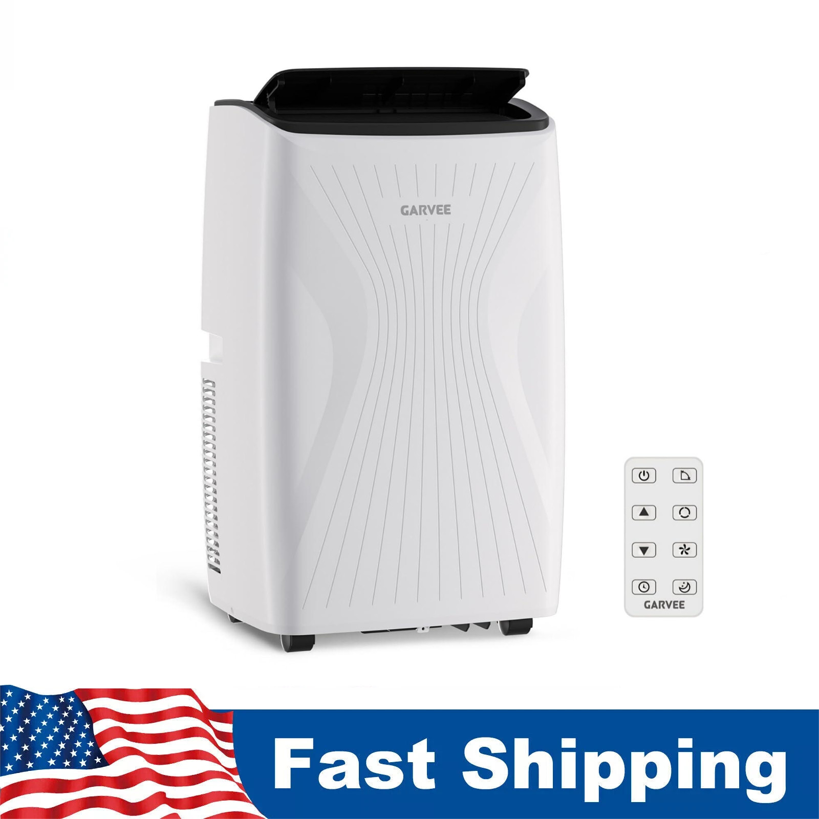 Portable Air Conditioner 12000 BTU AC Unit Up to 350 Sq.Ft Remote Fan Control