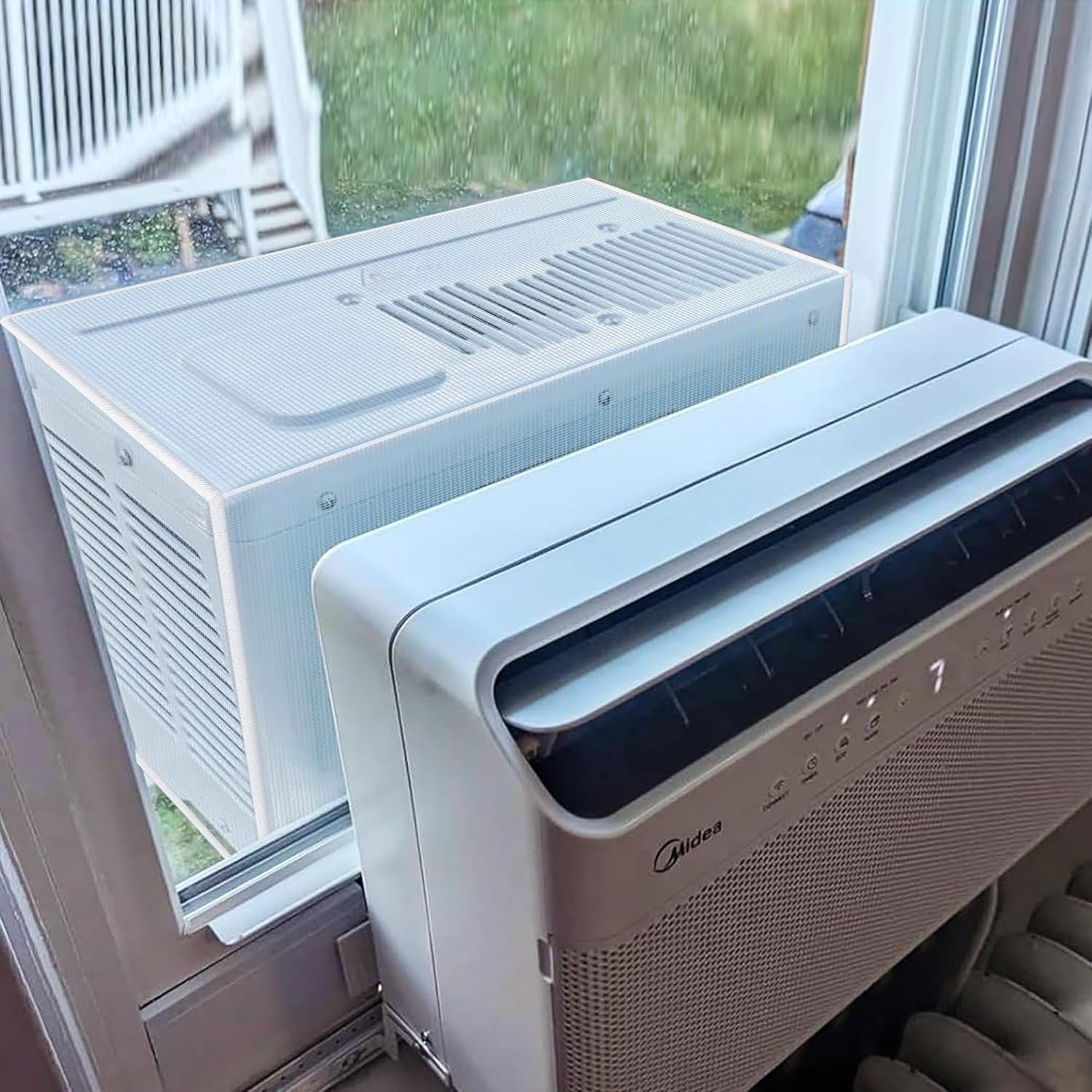 Air Conditioner Mesh Cover Midea U Shaped AC 8000BTU 10000BTU 12000BTU