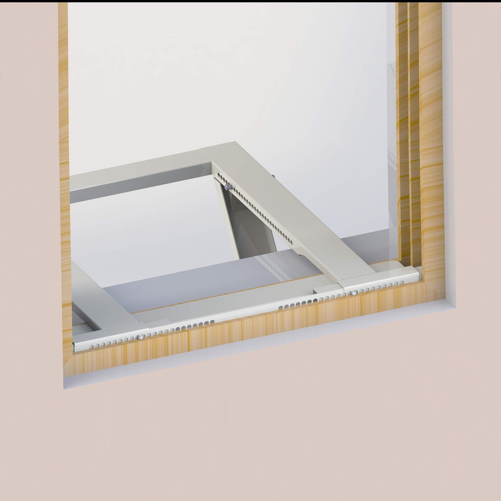 Ivation Window Air Conditioner Mounting Support Bracket, No Tools, Screws or …