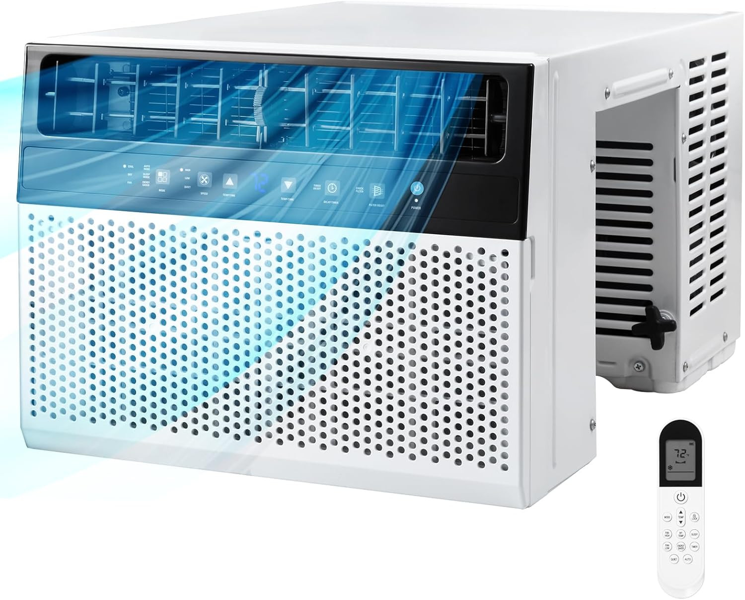 U-Shaped Window Air Conditioner,Window AC Unit Cools up to 450 Sq.Ft,Saddle Air
