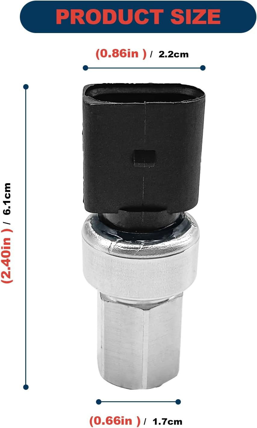 A/C Air Conditioner Pressure Sensor Switch Compatible with VW Conditioner 2000-2
