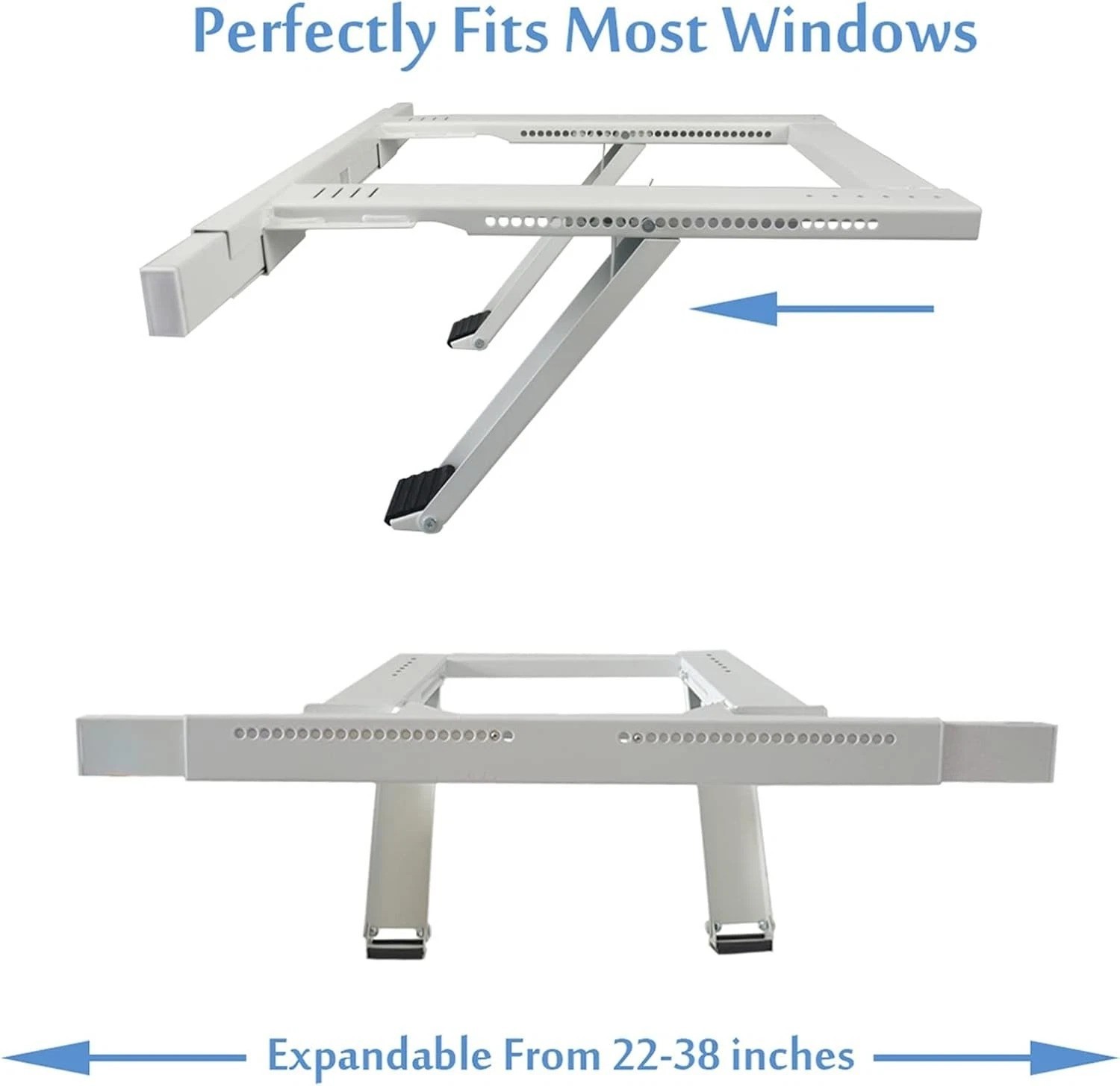 Easy Install Heavy Duty AC Support Bracket | Fits Most Windows | Up to 200 lbs
