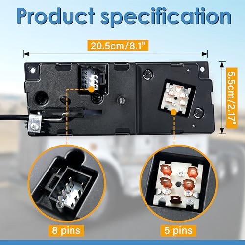 Kenworth Climate Control Module – 599-5511 Heavy Duty AC Control Panel