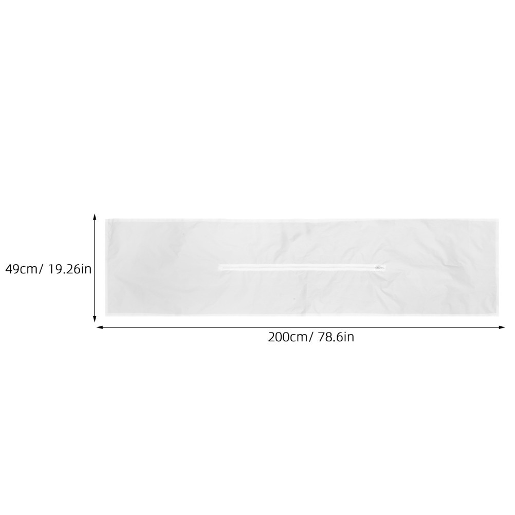 Portable Ac Window Seal Kit Air Lock Sealing Cloth Unit Conditioner Door