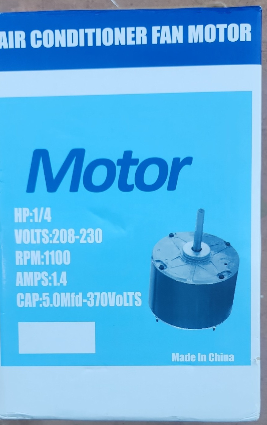 Motor Air Conditioner Fan Motor Replace Mod 5KCP39EGS070S
