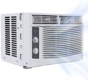 PeacefulHues Smart Inverter Window Air Conditioner 8,000 BTU Voice Control WHITE