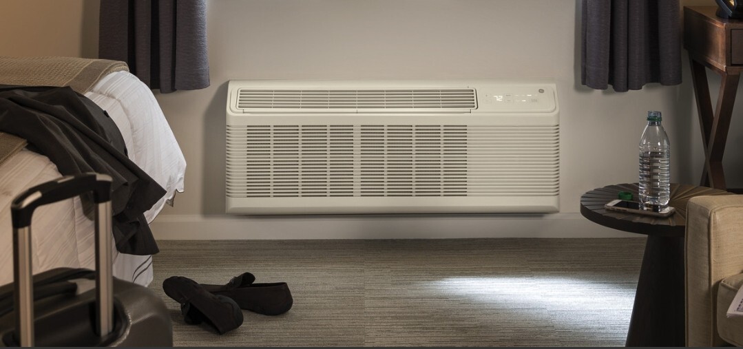 GE Zoneline PTAC Thru-The-Wall Heat Pump, 7,000 BTU, R410A, 230/208 Volt, 1PH