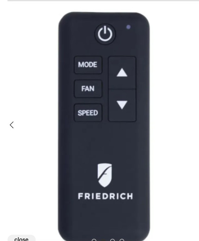 Friedrich KCS10A10A Kühl Series 10K BTU Smart Wi-Fi Window Air Conditioner 115V