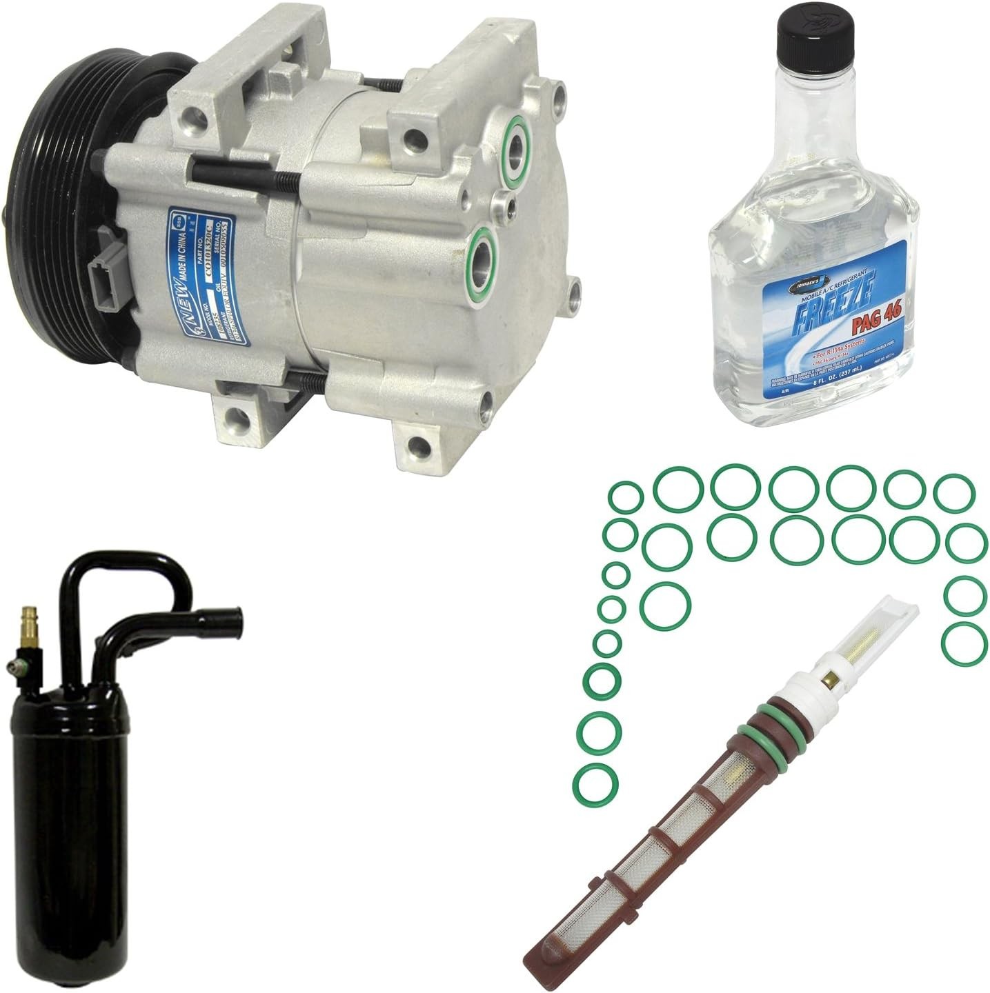 Universal Air Conditioner KT 1454 A/C Compressor and Component Kit