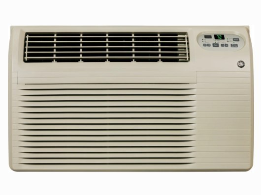 GE 10,100 BTU Thru-the-Wall Air Conditioner 11,200 BTU Electric Heat – AJEQ10DCF