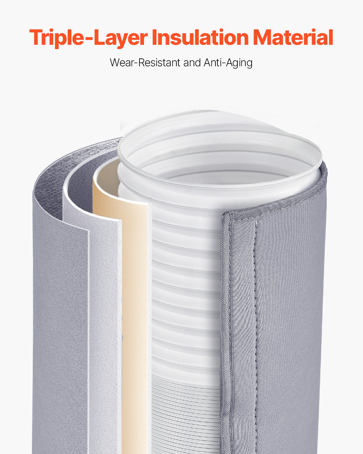Portable Air Conditioner Hose Cover Wrap Insulation Universal Duct Hose Sleeve