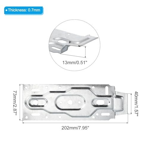 Air Conditioner Wall Mount Bracket, Indoor Internal Unit Universal Hanging Pl…
