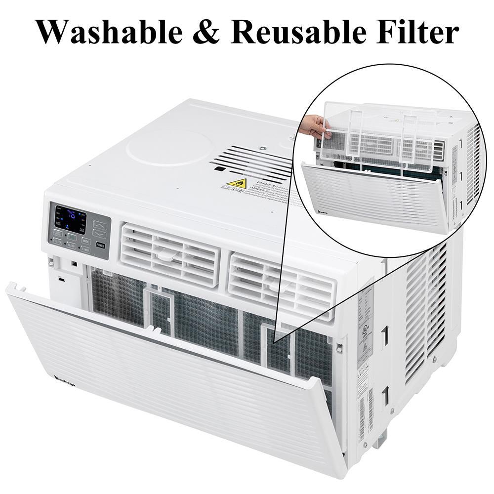 5000 BTU-15000 BTU Window Air Conditioner Dehumidifier Fan AC Unit