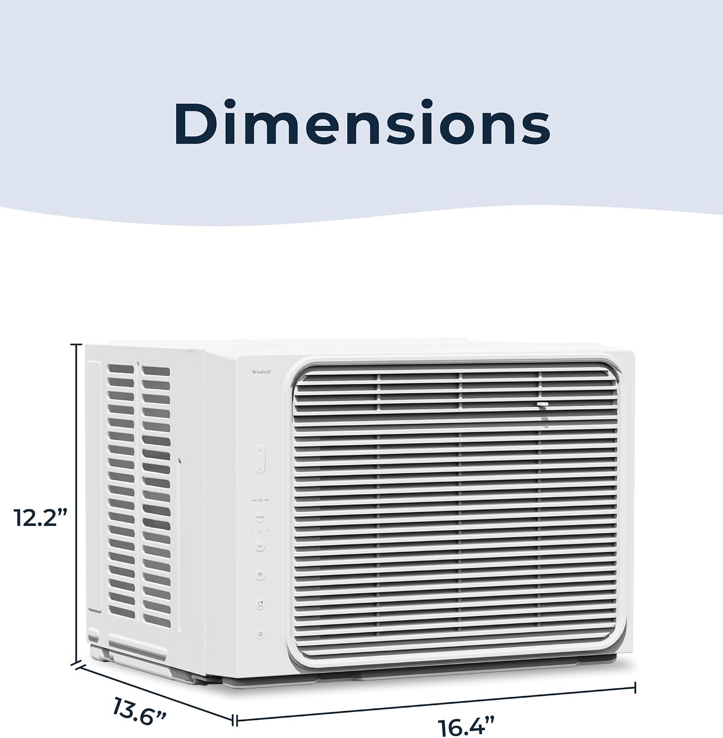 Windmill 6,000 BTU Window Air Conditioner, Lite Series, 06W11