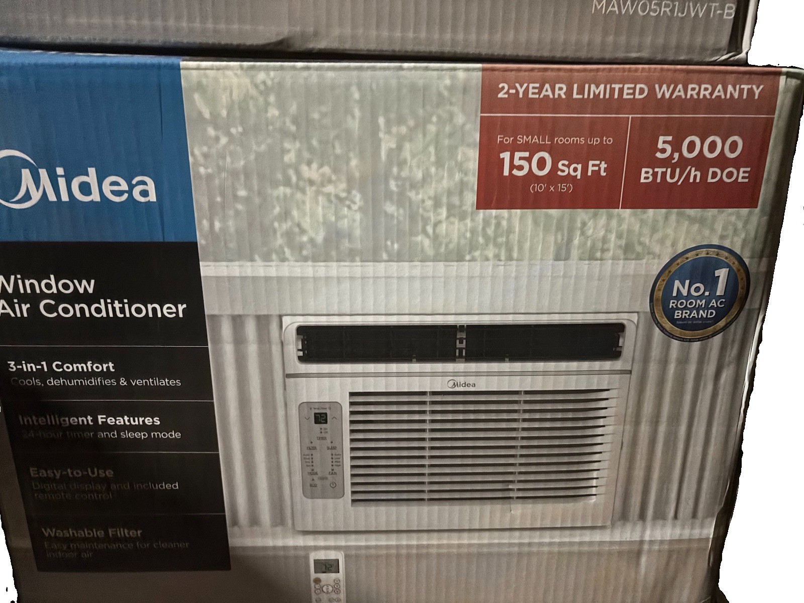 🔥 Midea 5000 BTU Window AC Air Conditioner w/ Remote Used local pick up only
