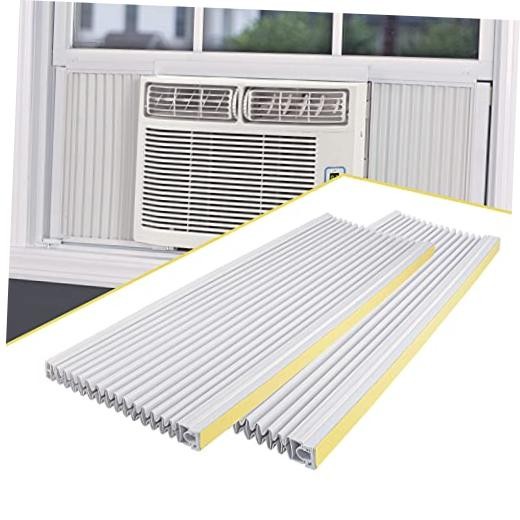Air Conditioner Side Panel Kit for Window AC Units, Fits Up to 17″ H x 10″