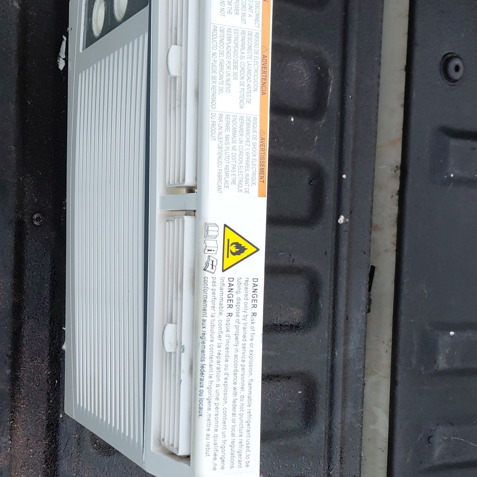 Cool-Living CL-RAC05MW 5000 BTU 115V Window/Thru-Wall AC FACE PLATE Assembly
